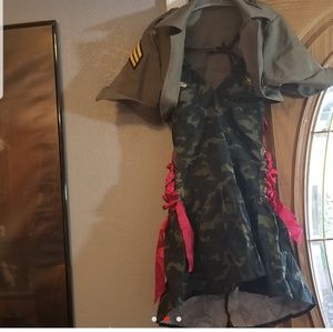 Leg Avenue army girl wore one time missing hat